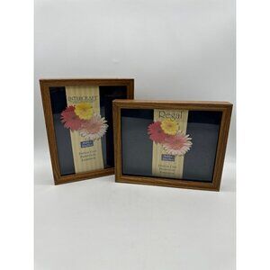 Regal Intercraft Glass 8x10 Display Case Shadow Box Set of 2